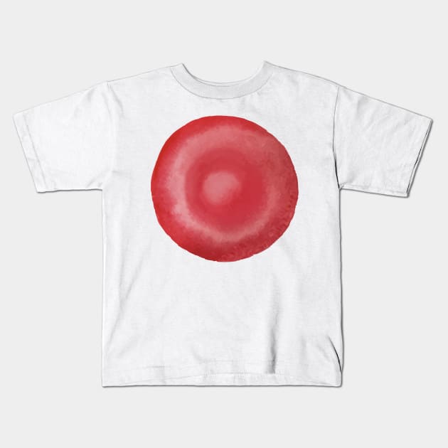 RBC red blood cell Kids T-Shirt by labstud
